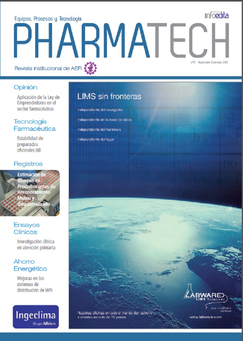 Pharmatech Noviembre/Diciembre 2013