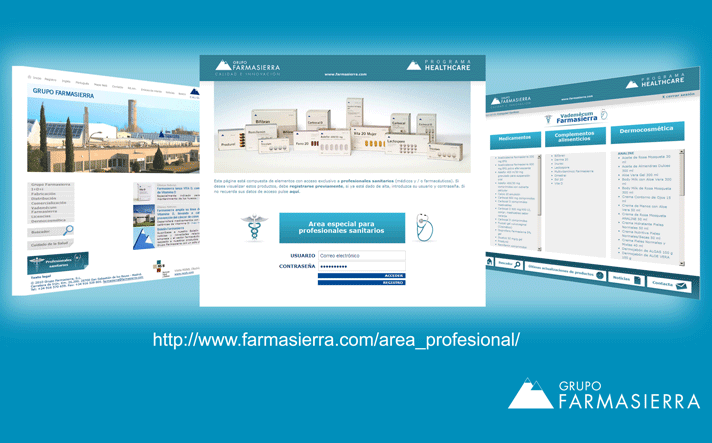 La web de Fasrmasierra incorpora este nuevo servicio para los profesionales de la salud