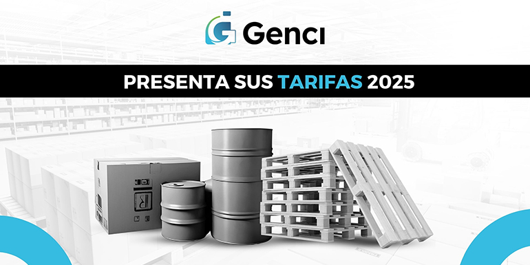 GENCI presenta sus tarifas 2025 para envases industriales y comerciales