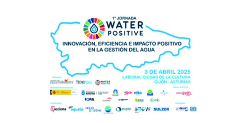 Gijón acoge la 1ª Jornada Water Positive: Innovación y sostenibilidad en la gestión del agua, el 3 de abril